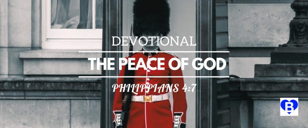 Devotional the Peace of God Philippians 4:7